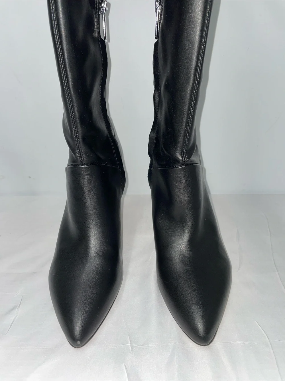 FRANCO SARTO A-CALLIE 2 BLACK SYNTHETIC OVER THE KNEE BOOTS FTL-08-008